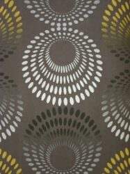 Papel de Parede Bilbao  Estampa Moderna com Círculos - 1501