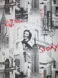 Papel de Parede Bilbao  Estampa New York City - 1545