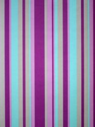 Papel de Parede Bilbao  Listras em Roxo, Azul, Bege e Rosa - 1554