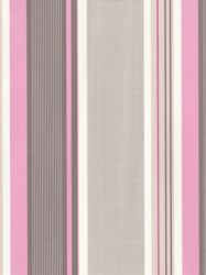 Papel de Parede Victoria - Listras em Tons de Rosa e Cinza - 2223