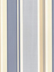 Papel de Parede Victoria - Listras em Tons de Azul e Bege - 2225