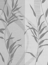 Papel de Parede Sinfonia - Estampa de Folhas Secas em Fundo Bege e Cinza - 42084-50