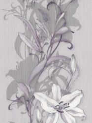 Papel de Parede - Sinfonia - Floral em Tons de Lilás - 42086-30