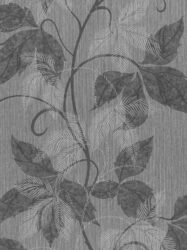 Papel de Parede Sinfonia - Cinza com Floral - 42089-50