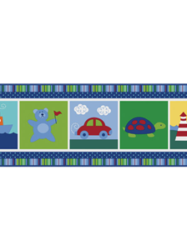 Border Infantil Coleção Kids World – Código: 443B97625