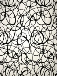 Papel de Parede Bilbao  Craquelado em Preto e Branco - 4607