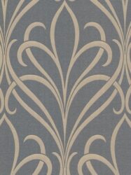 Papel de Parede Platinum - Estampa Moderna em Tons de Cinza - 482-DL31061