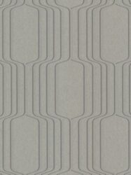 Papel de Parede Geo - Formas Geométricas com Fundo em Tons de Cinza - 488-31217