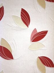 Papel de Parede Bilbao  Folhagem em Fundo Neutro - 5426
