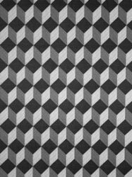 Papel de Parede 3D  Kinetic  Cubinhos em Tons de Cinza - J437-19