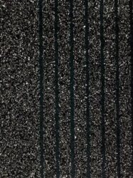 Pedra Natural Mica  Tons de Preto e Prata  KH2101
