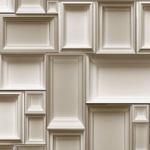 papel de parede estilo Boiserie