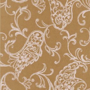 papel de parede ornamentos dourado