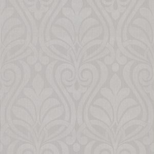 papel de parede arabesco cinza