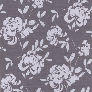 papel de parede floral roxo