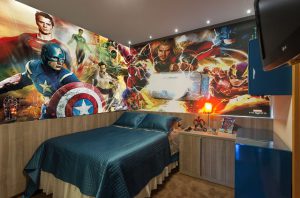 Painel para quarto vingadores