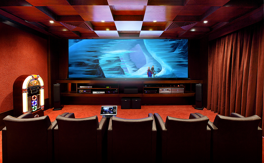 Sala de Cinema em casa