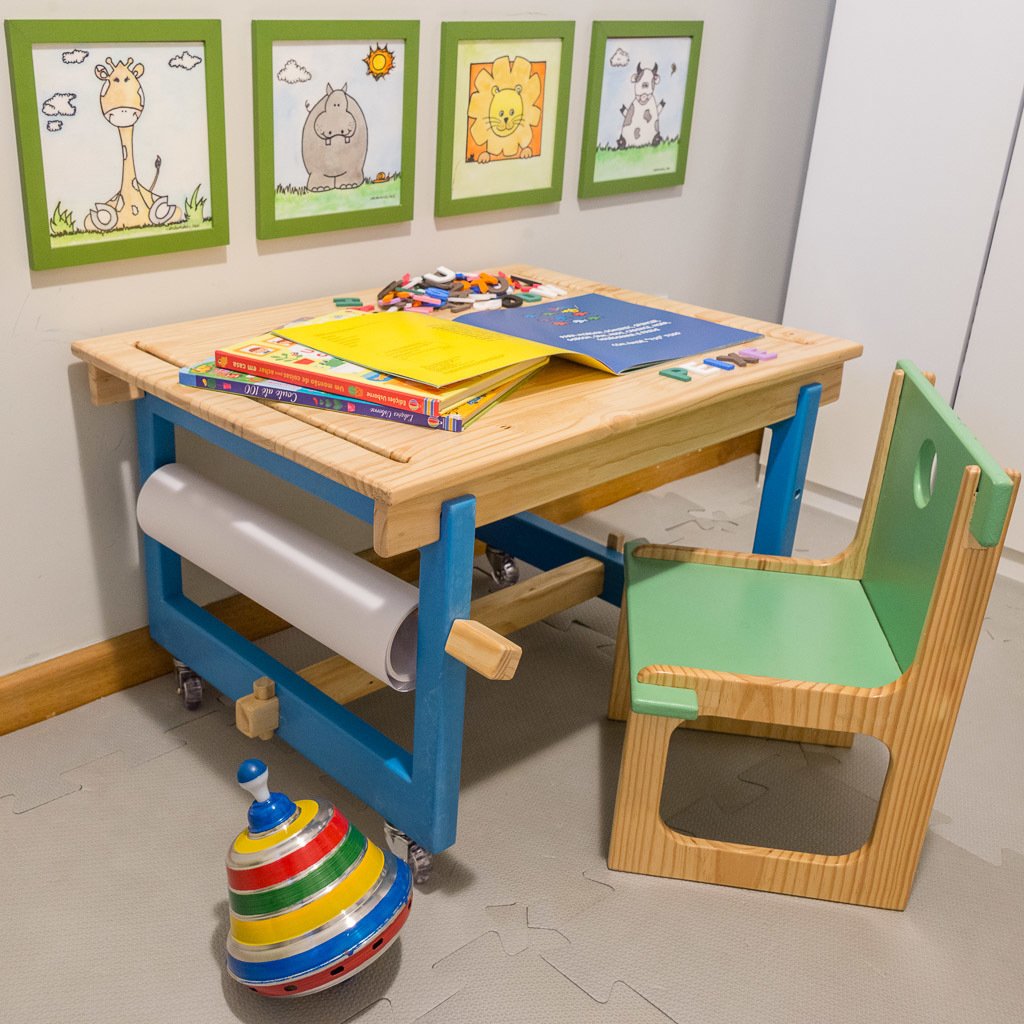 Mesa Infantil | Decoração Montessoriano