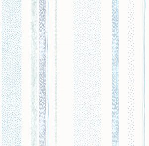 Papel de Parede Infantil Listrado Azul - Ref: 3622