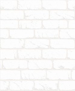 Papel de Parede Tijolinhos Brancos 3805