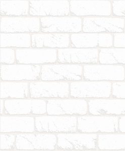 Papel de Parede Tijolinhos Brancos 3805