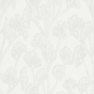 Papel de Parede Ramos flores branco 10029-10