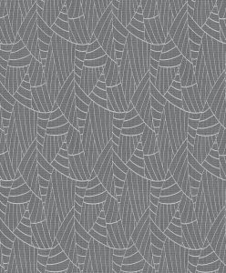 Papel de parede Florido preto 5427-15