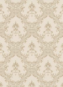 Papel de parede arabesco bege 6376-14