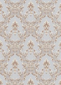 Papel de parede arabesco salmao 6376-31