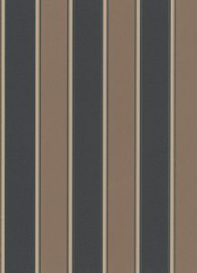 Papel de parede listrado marrom com preto 6377-11